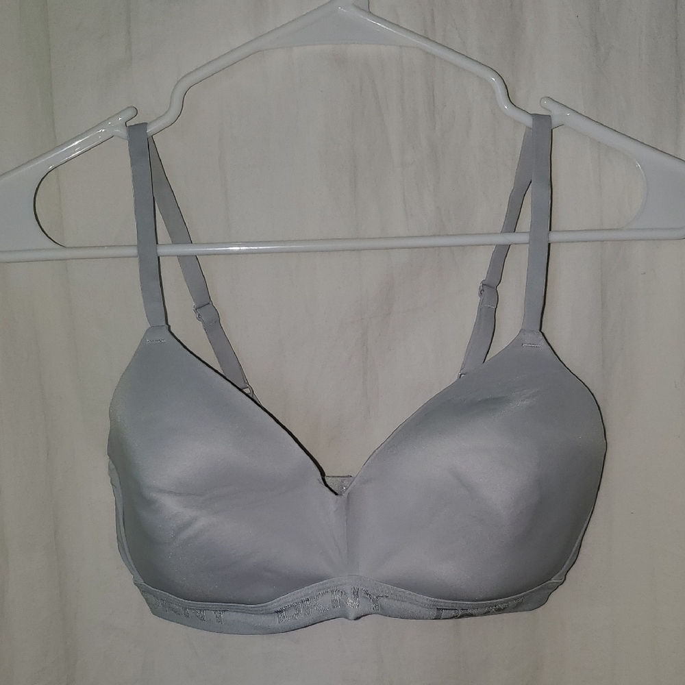DKNY Light Gray T-Shirt Bra